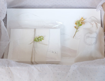 Empaquetado recordatorios bautizo