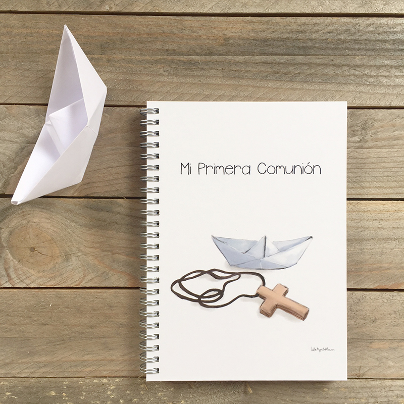 Cuaderno Primera Comunión - La Tortuguita Blanca SHOP