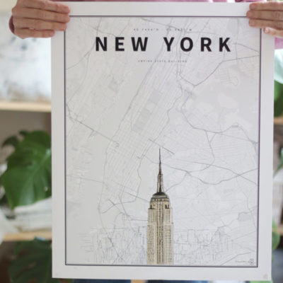Coordenadas Ilustradas New York