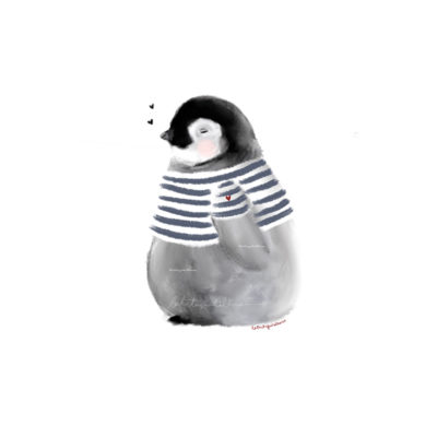Pinguino bolita marinero