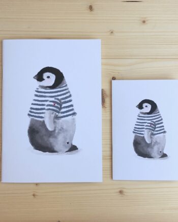 libreta pingüino PINGU marinero