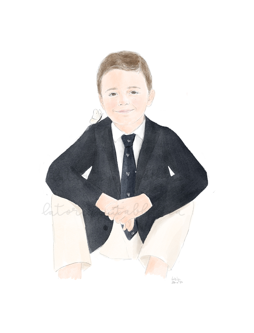 RETRATO personalizado PRIMERA COMUNIÓN