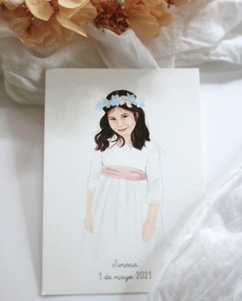 Recordatorios de Primera Comunión personalizados