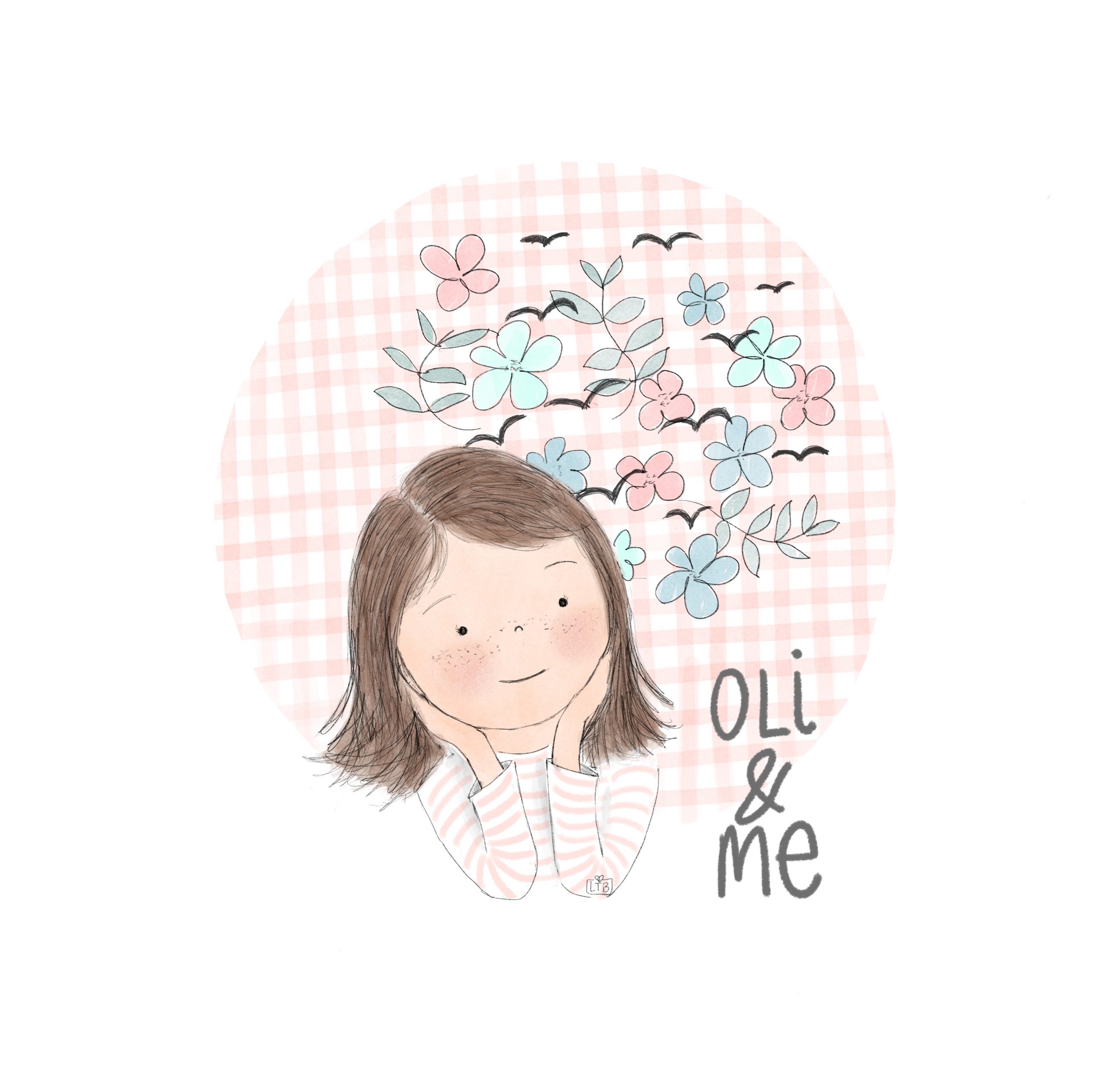 ilustracion para marca OLI & ME