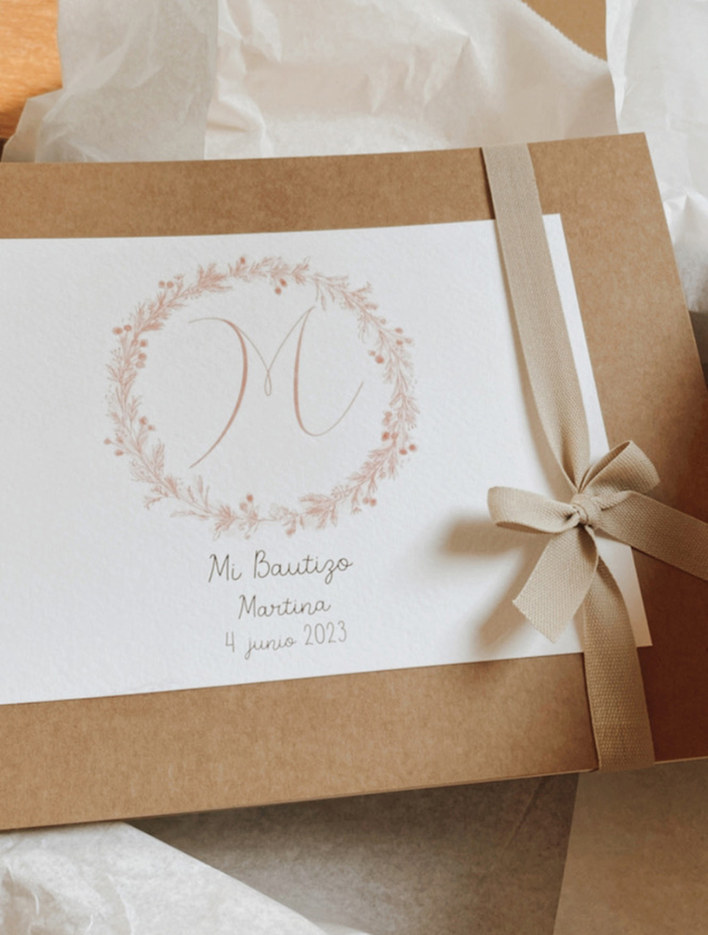 Libro de BAUTIZO. Colección INICIAL.