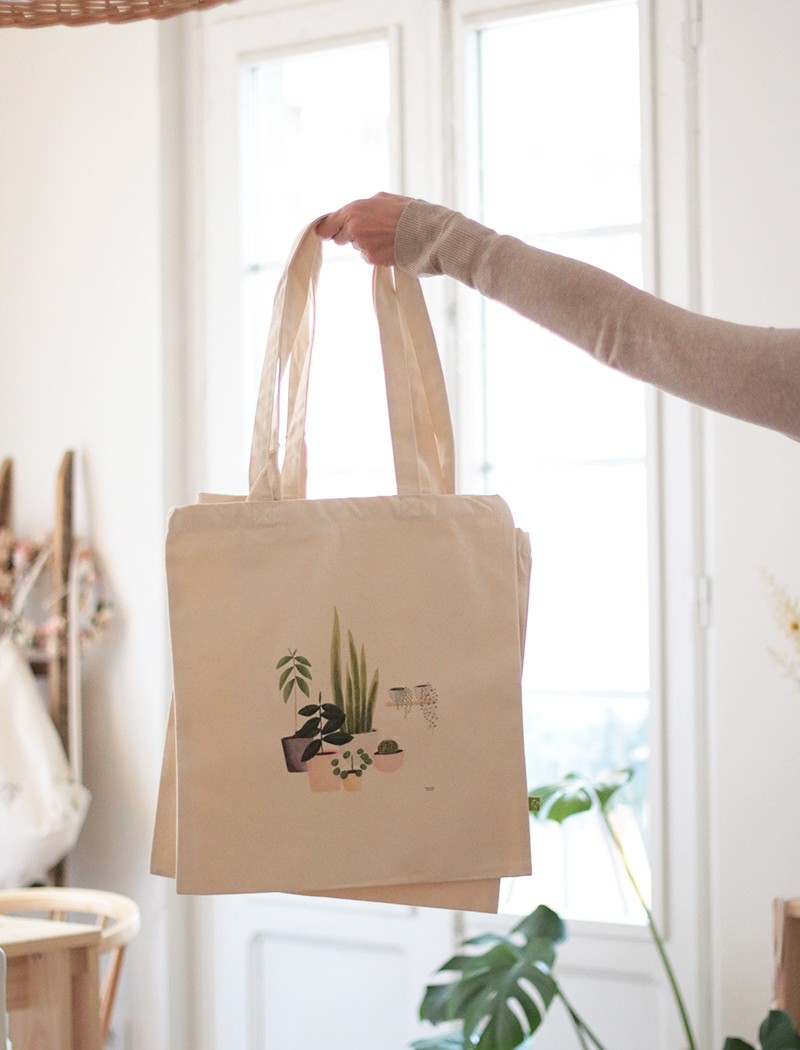 TOTE BAG MY GREEN HOUSE 5A
