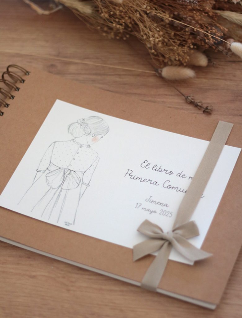 libro recuerdos y firmas JIMENA