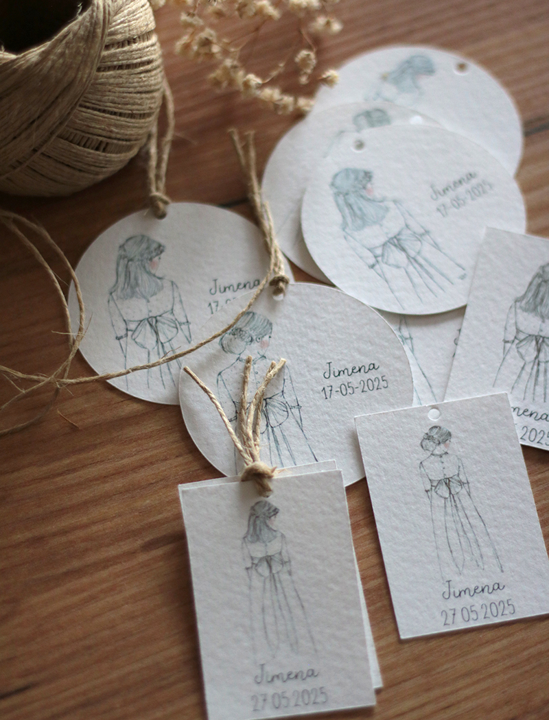ETIQUETAS. Colección JIMENA