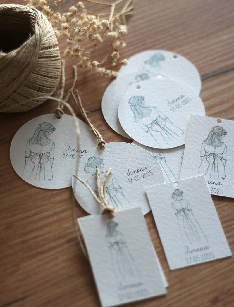 ETIQUETAS. Colección JIMENA