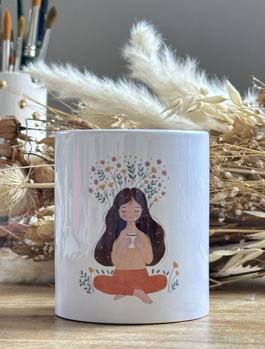 TAZAS MI PEQUEÑO RITUAL. CERÁMICA Y METAL