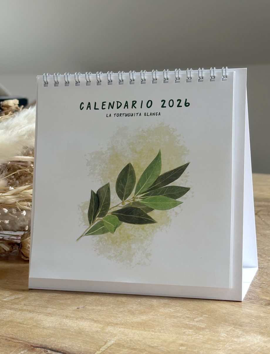 CALENDARIO de MESA 2026. HIERBAS AROMÁTICAS.