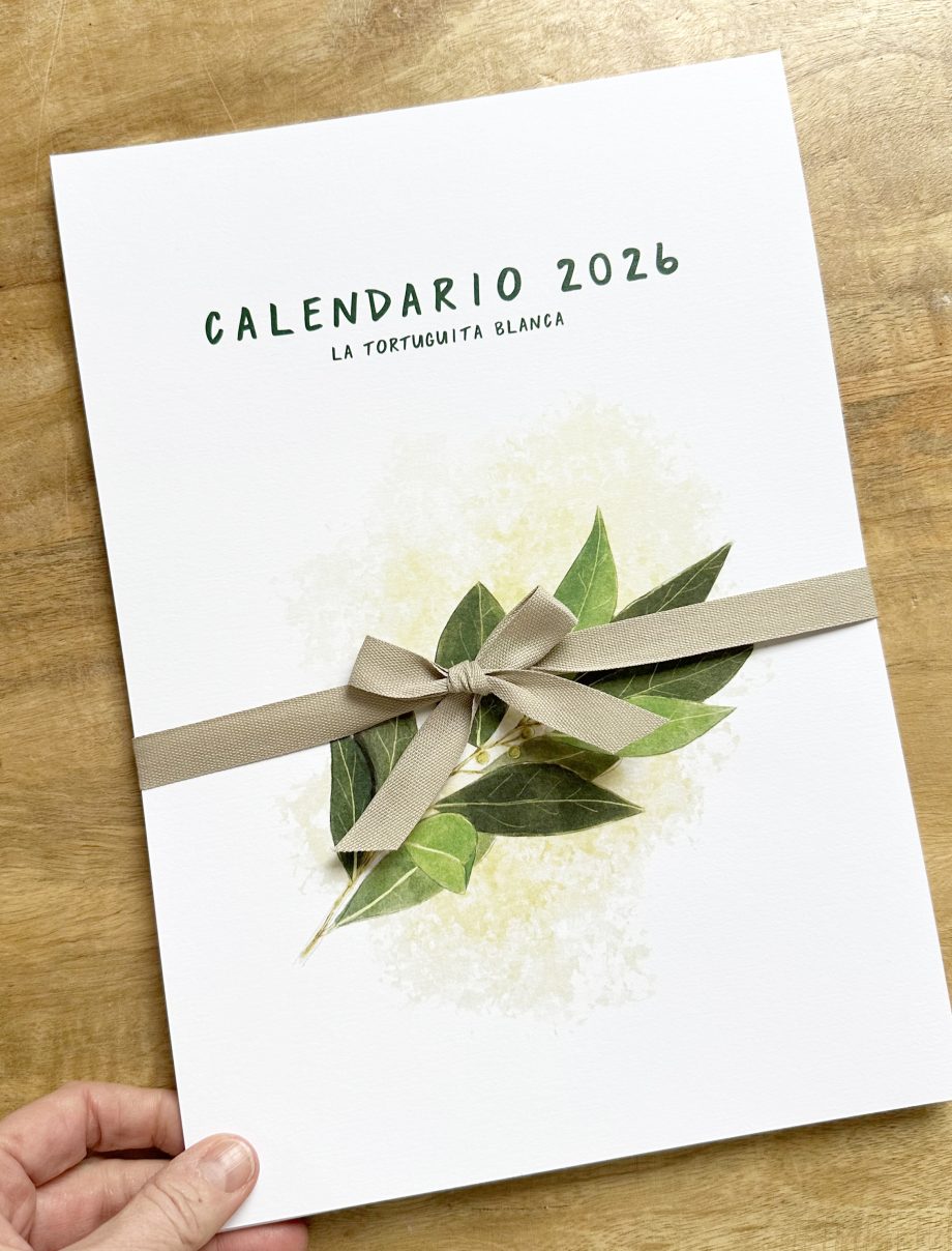 CALENDARIO SENCILLO 2026. HIERBAS AROMÁTICAS.