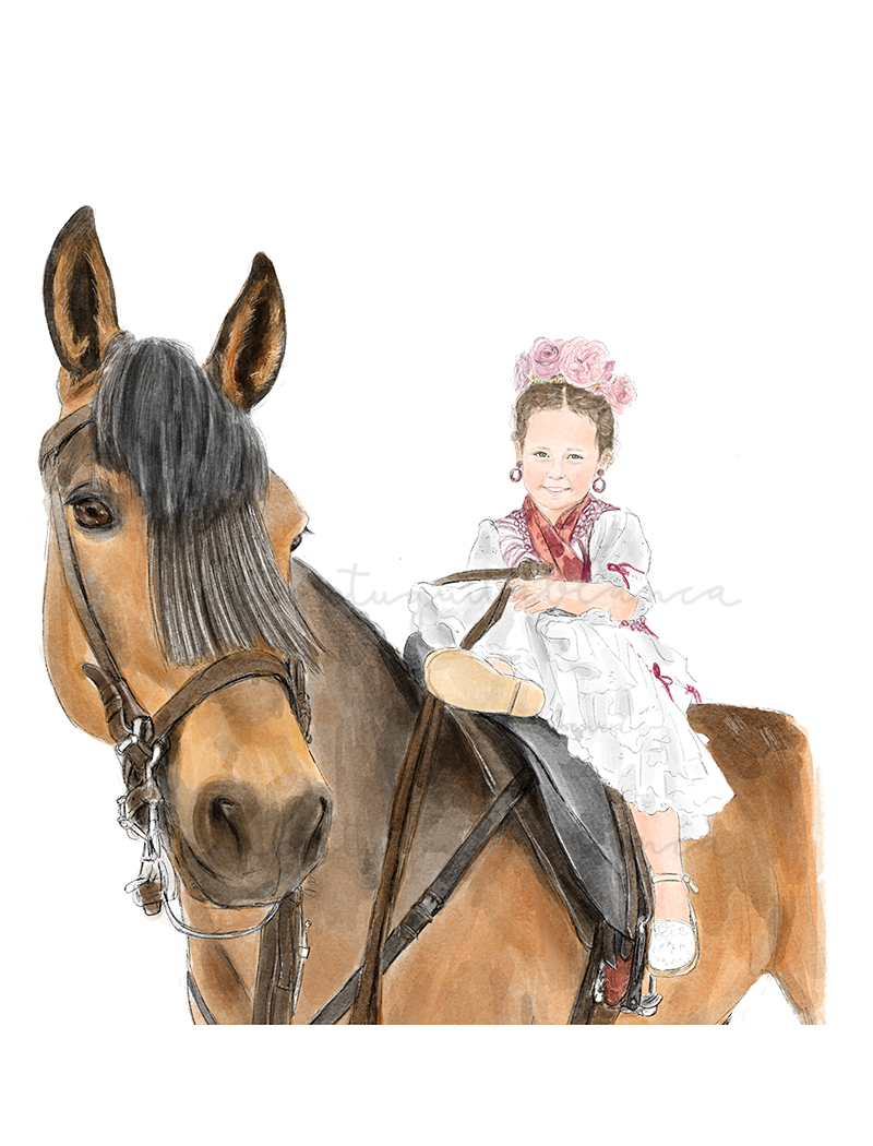 Retrato PERSONALIZADO estilo CLÁSICO