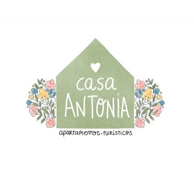 Diseño de IMAGEN de MARCA para apartamentos turísticos CASA ANTONIA