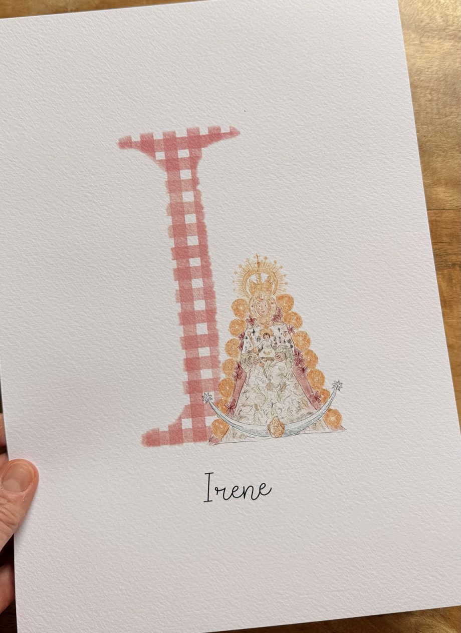 LÁMINA INICIAL VICHY CON LA VIRGEN MARÍA.
